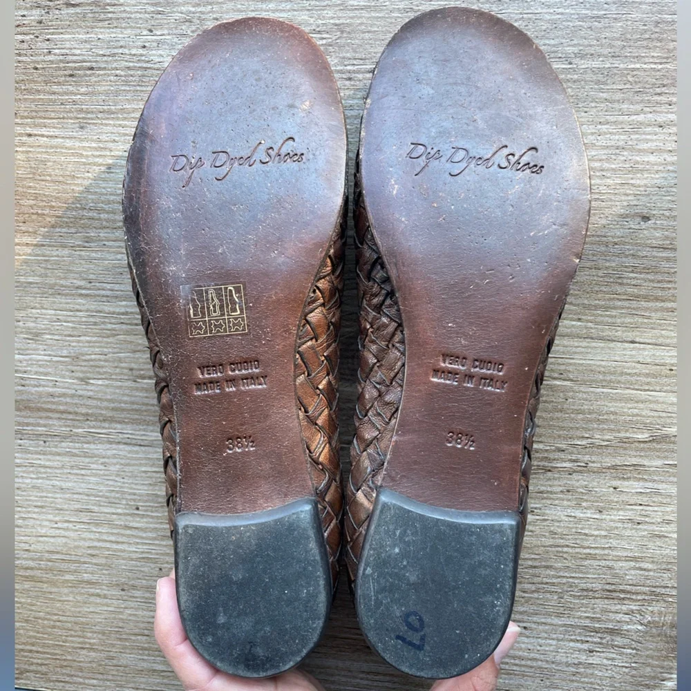 Calzoleria Toscana B940 Woven Ballerina Flat - Picture 8 of 8